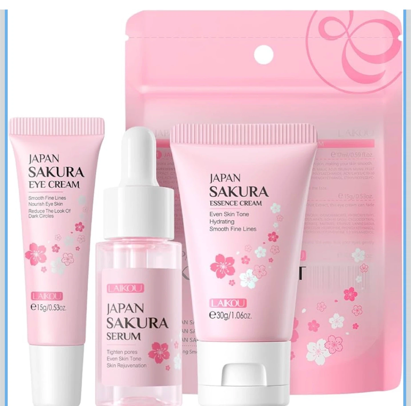 LAIKOU Japan Sakura Skincare Set - photo 3
