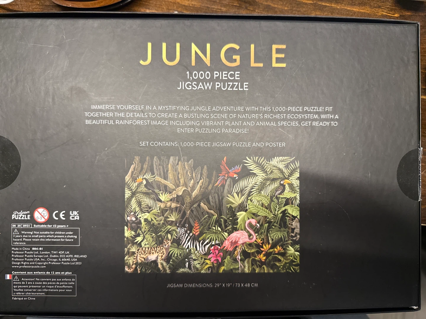 Jungle 1000 Piece Jigsaw Puzzle - photo 2