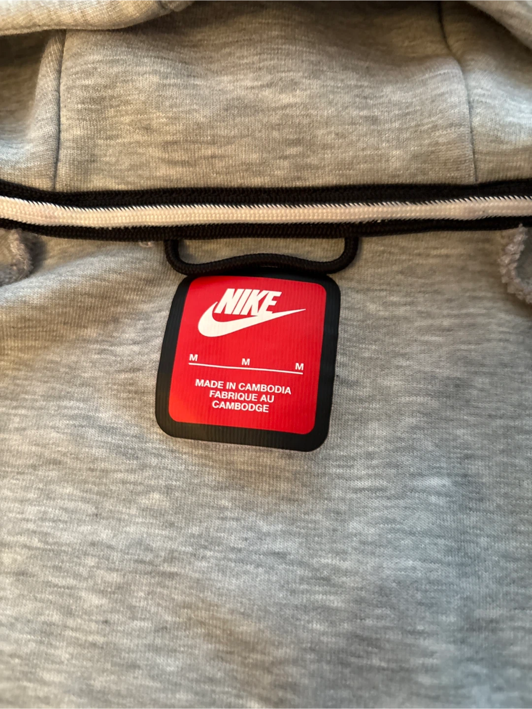 Nike Tech Fleece Full Zip Hoodie Grey Size M - photo 3