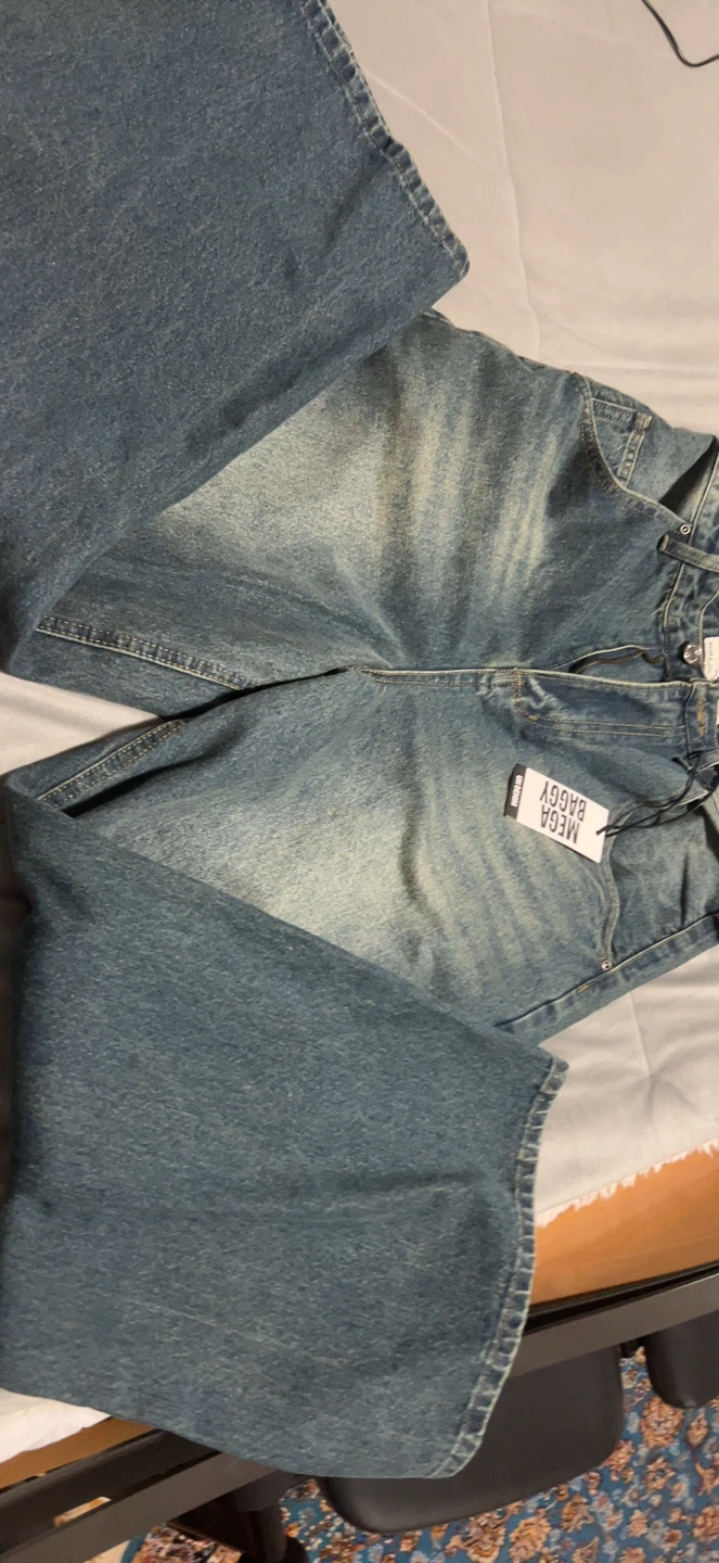 UH DENIM Mega Baggy Jeans - Size 28 - photo 2