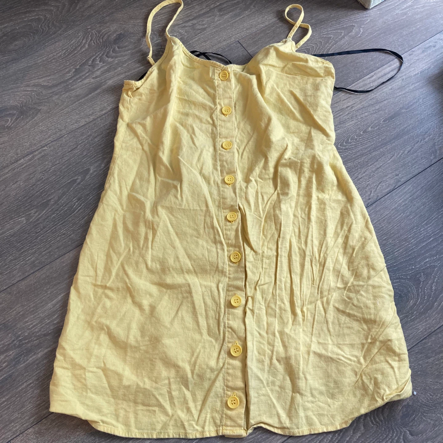 Forever21 Yellow Mini Dress