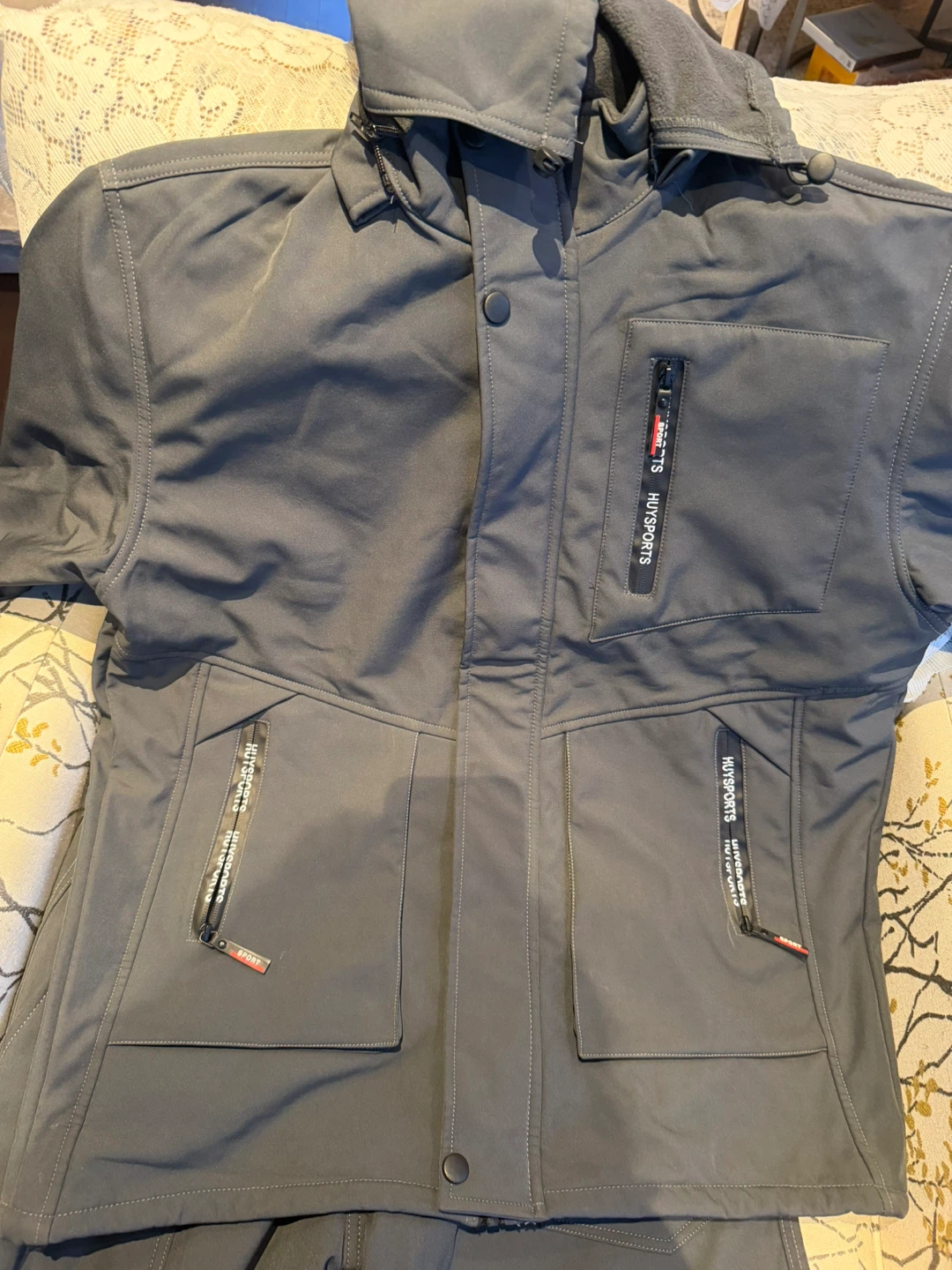 Men’s Sport Jacket and Pants Set with fleece lining - photo 2