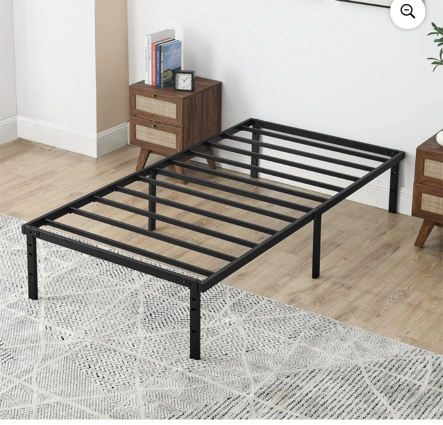 Mainstays Twin Slat Metal Bed Frame - photo 3