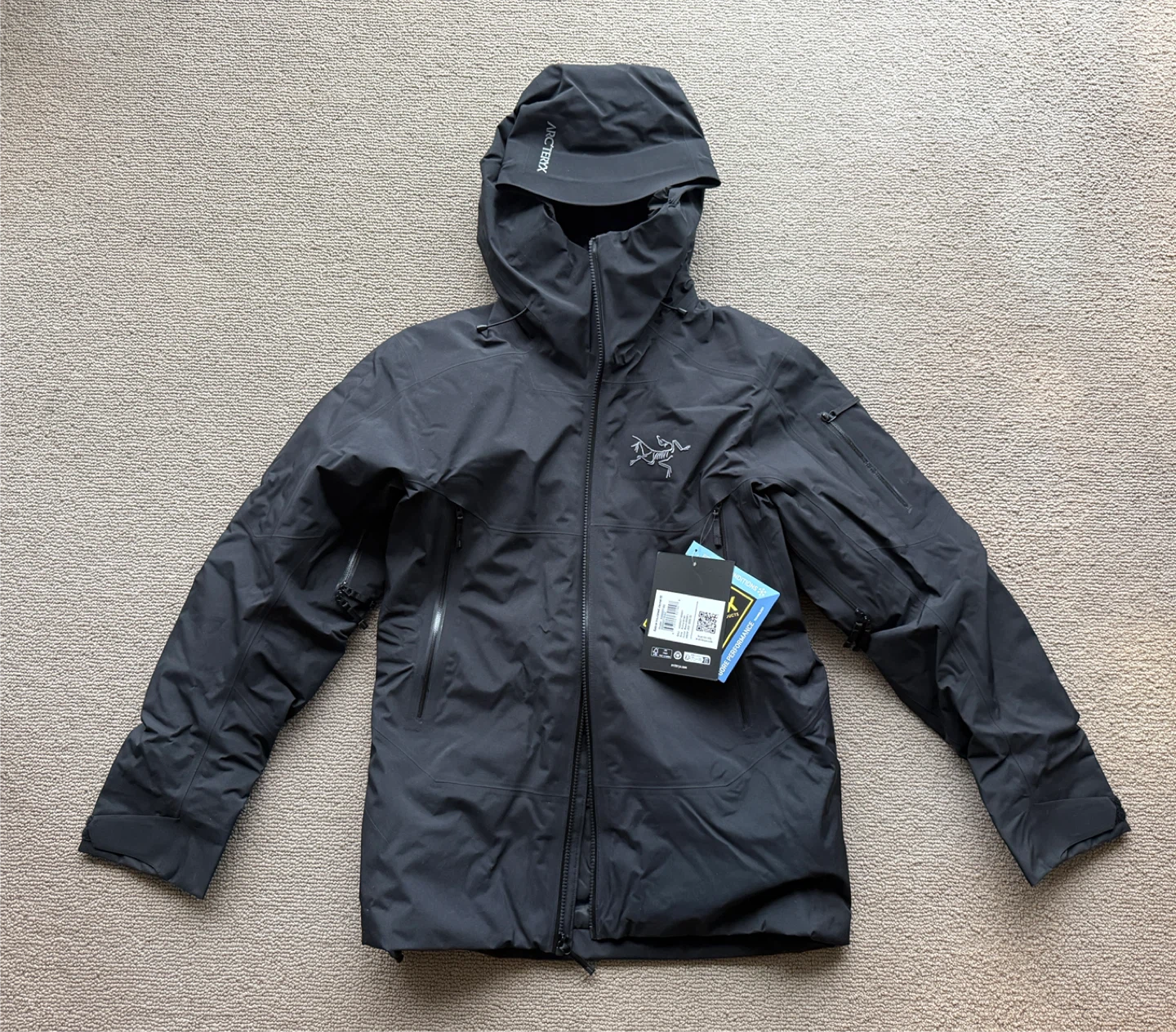 Arc'teryx Sabre Insulated Jacket - Men's XS/TP - Black