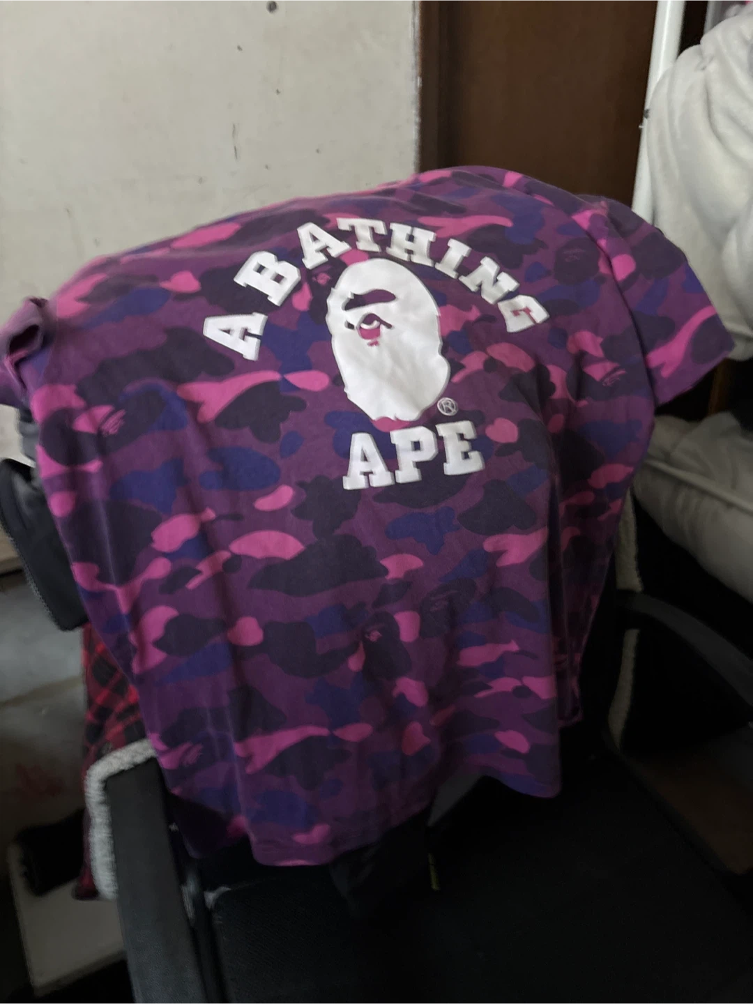 A Bathing Ape BAPE Camo T-Shirt XXLarge