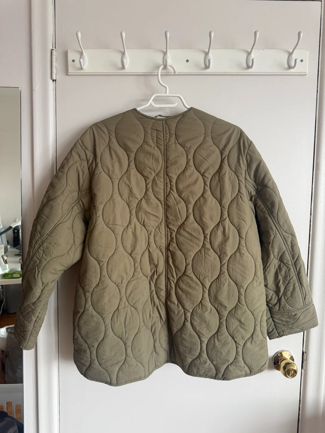 Quilted Snap-Front Jacket Womens Small fits like a Medium - photo 2