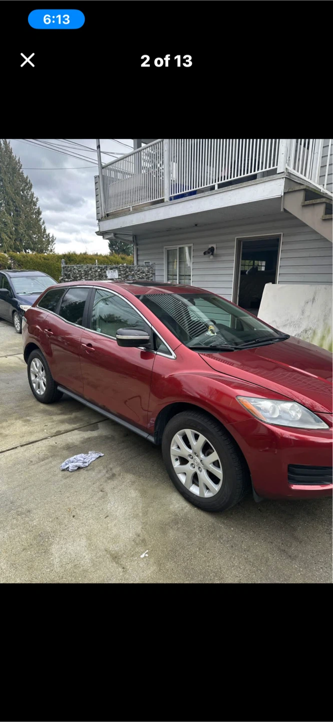 Red Mazda CX-7 - photo 2