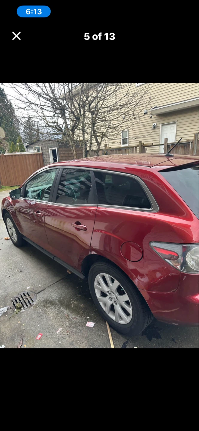 Red Mazda CX-7 - photo 4