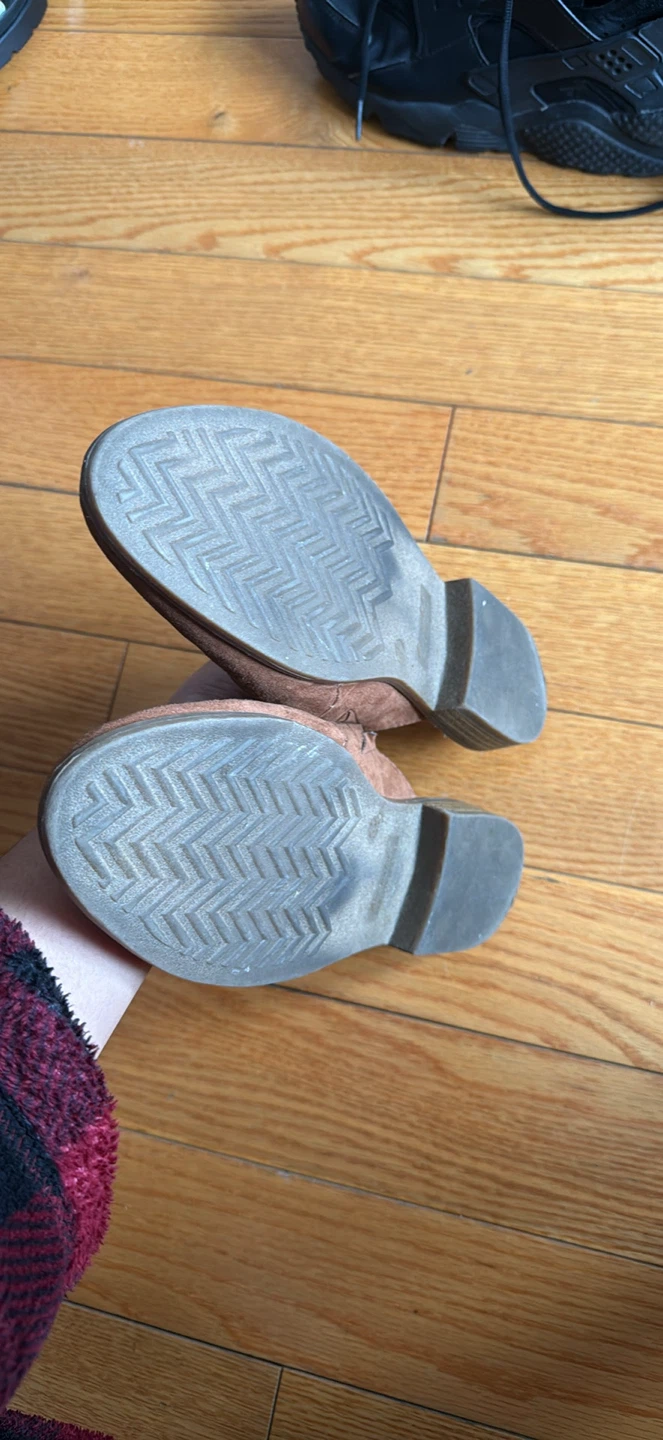 American Eagle Brown Suede Mules Size 8.5 - photo 3