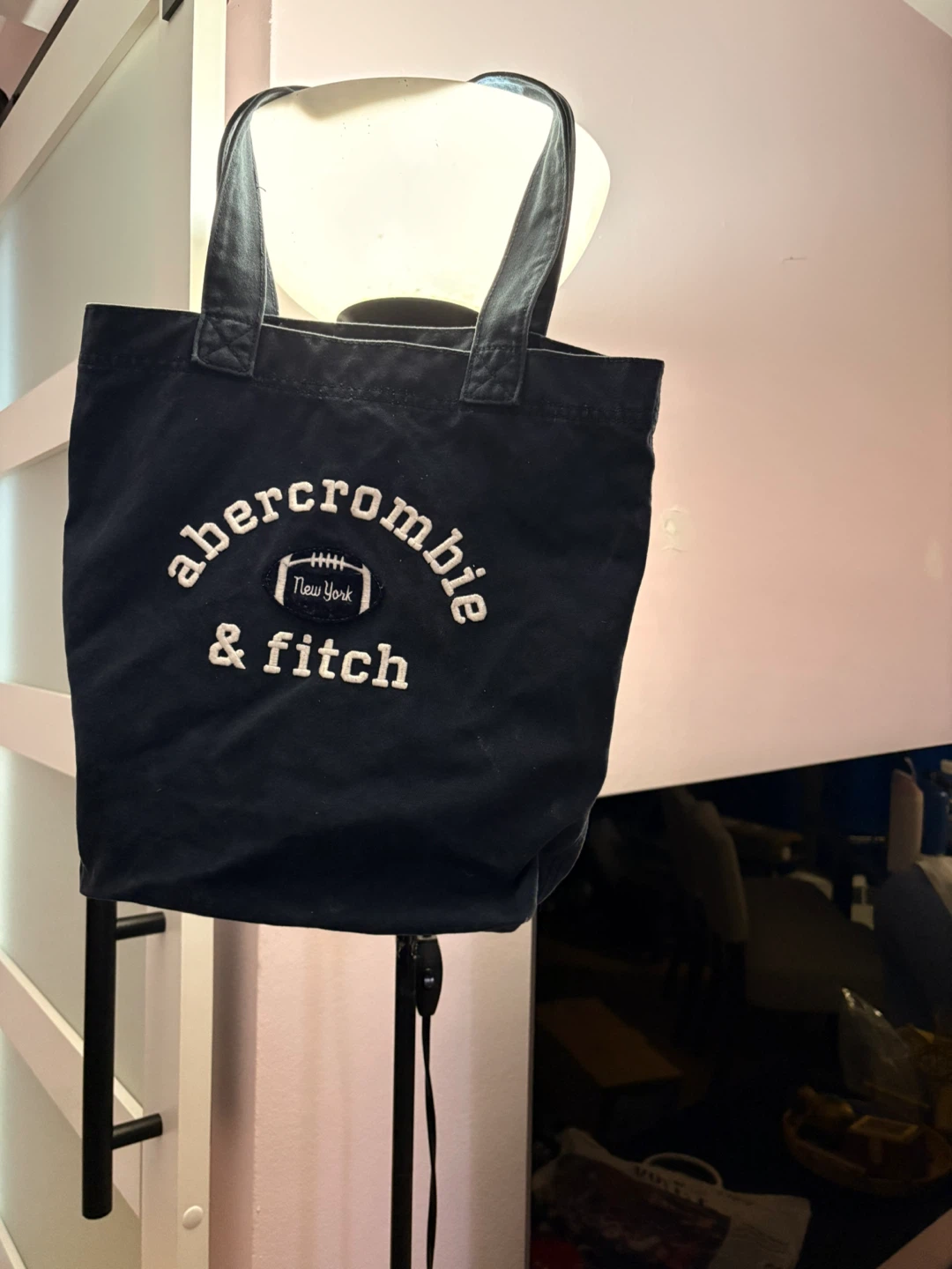 Abercrombie & Fitch Navy Tote Bag