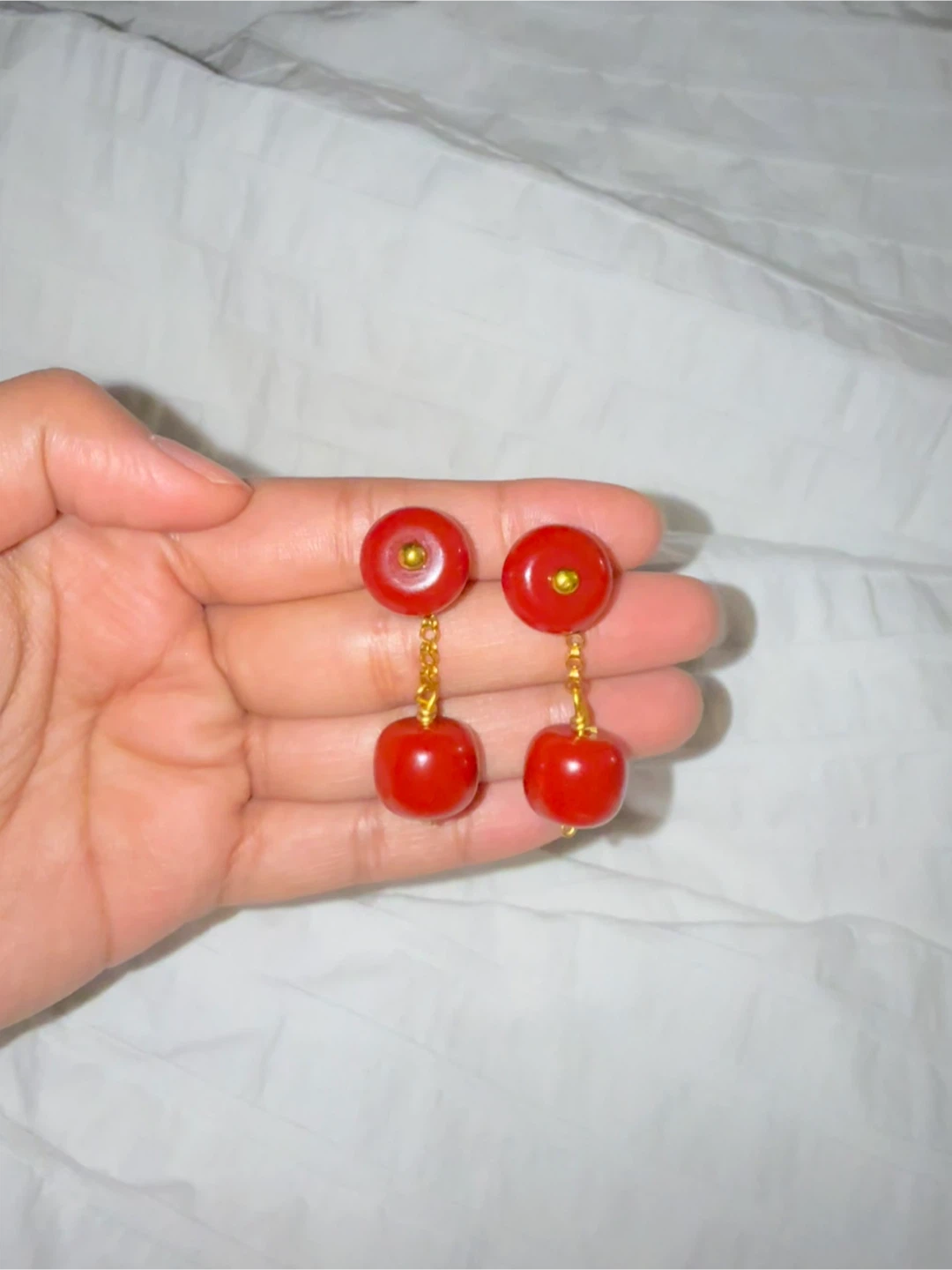Tibetan Imitation Coral Jewlery Set - photo 3