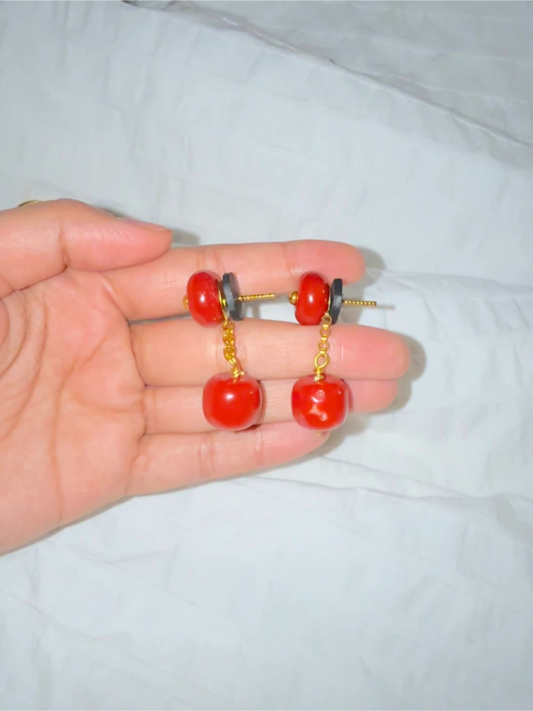 Tibetan Imitation Coral Jewlery Set - photo 2