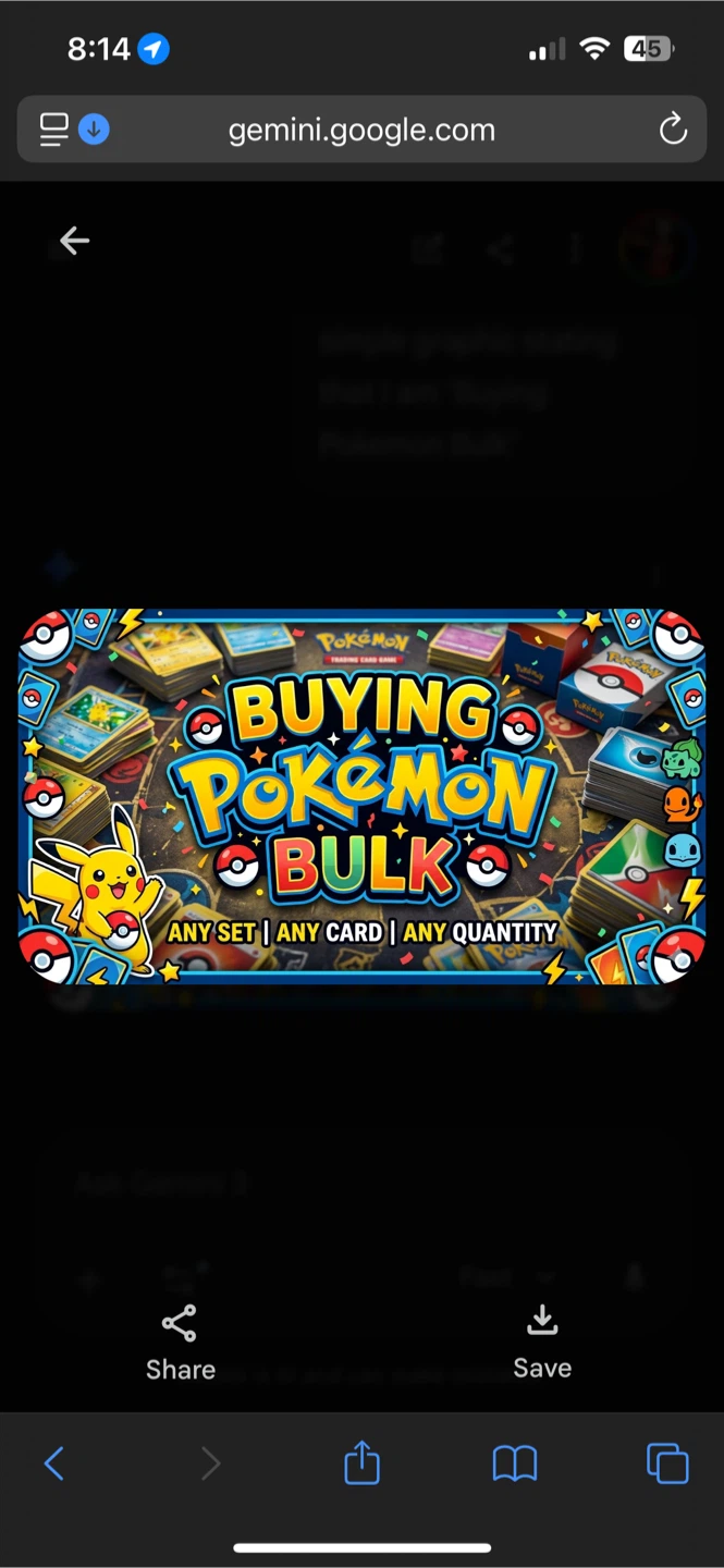 [BUYING] Pokemon Cards BULK