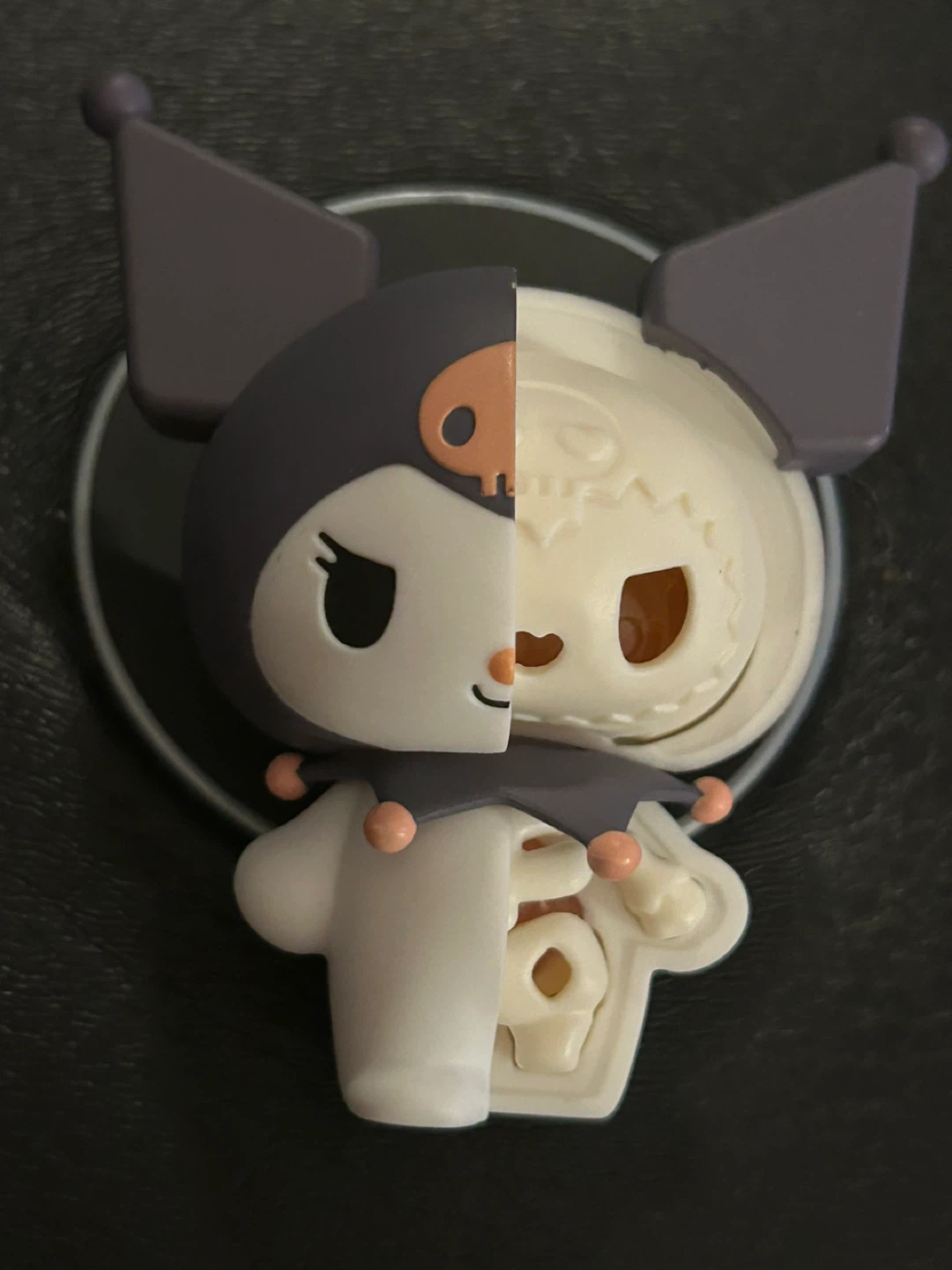 Sanrio Kuromi Skeleton Figure