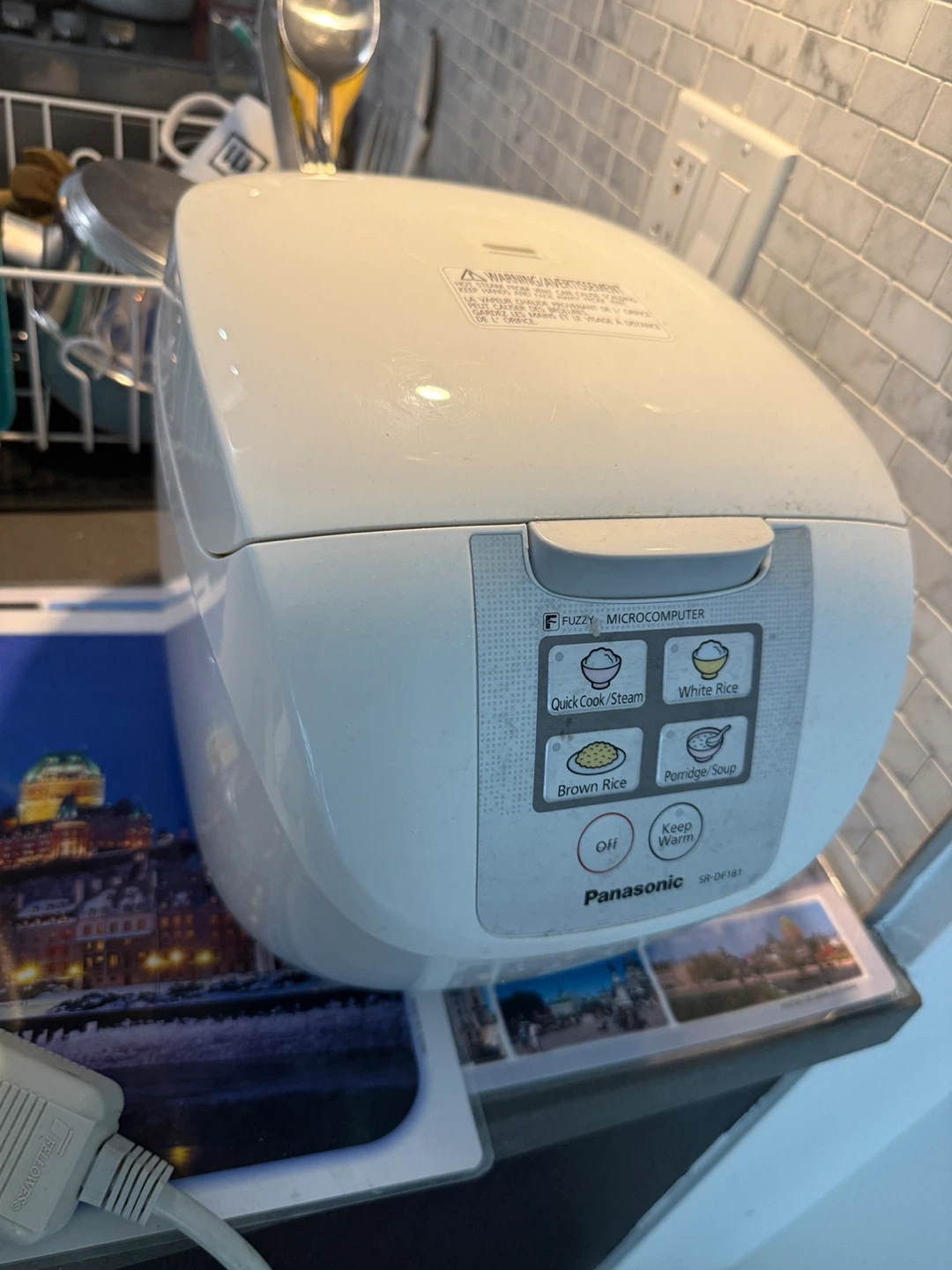 Panasonic SR-DF181 Fuzzy Microcomputer Rice Cooker