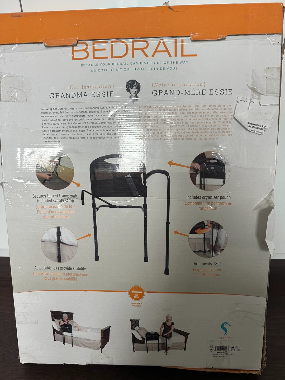 Stander Mobility Bed Rail NEW - photo 3