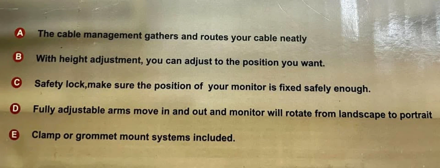 iCAN Monitor Mount - photo 4