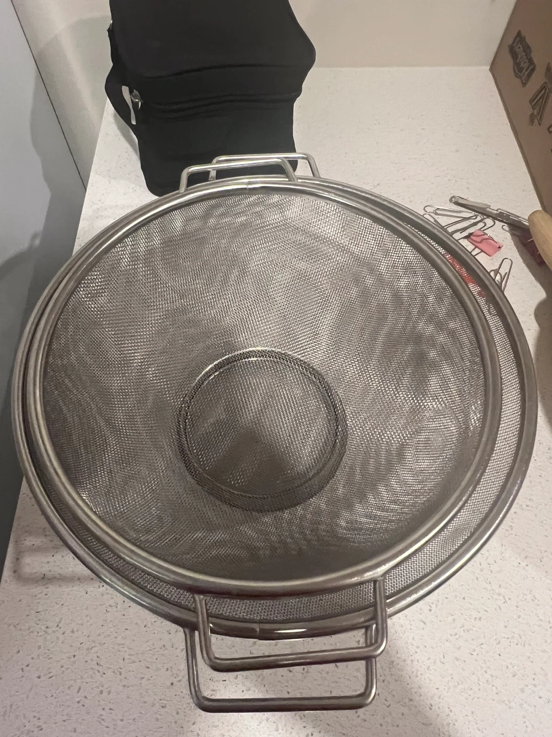 Metal Mesh Colander/Strainer with Handles