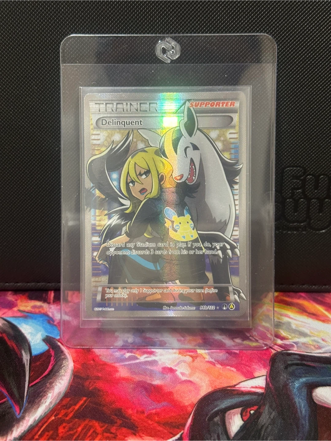 Pokemon TCG Trainer Card - Delinquent