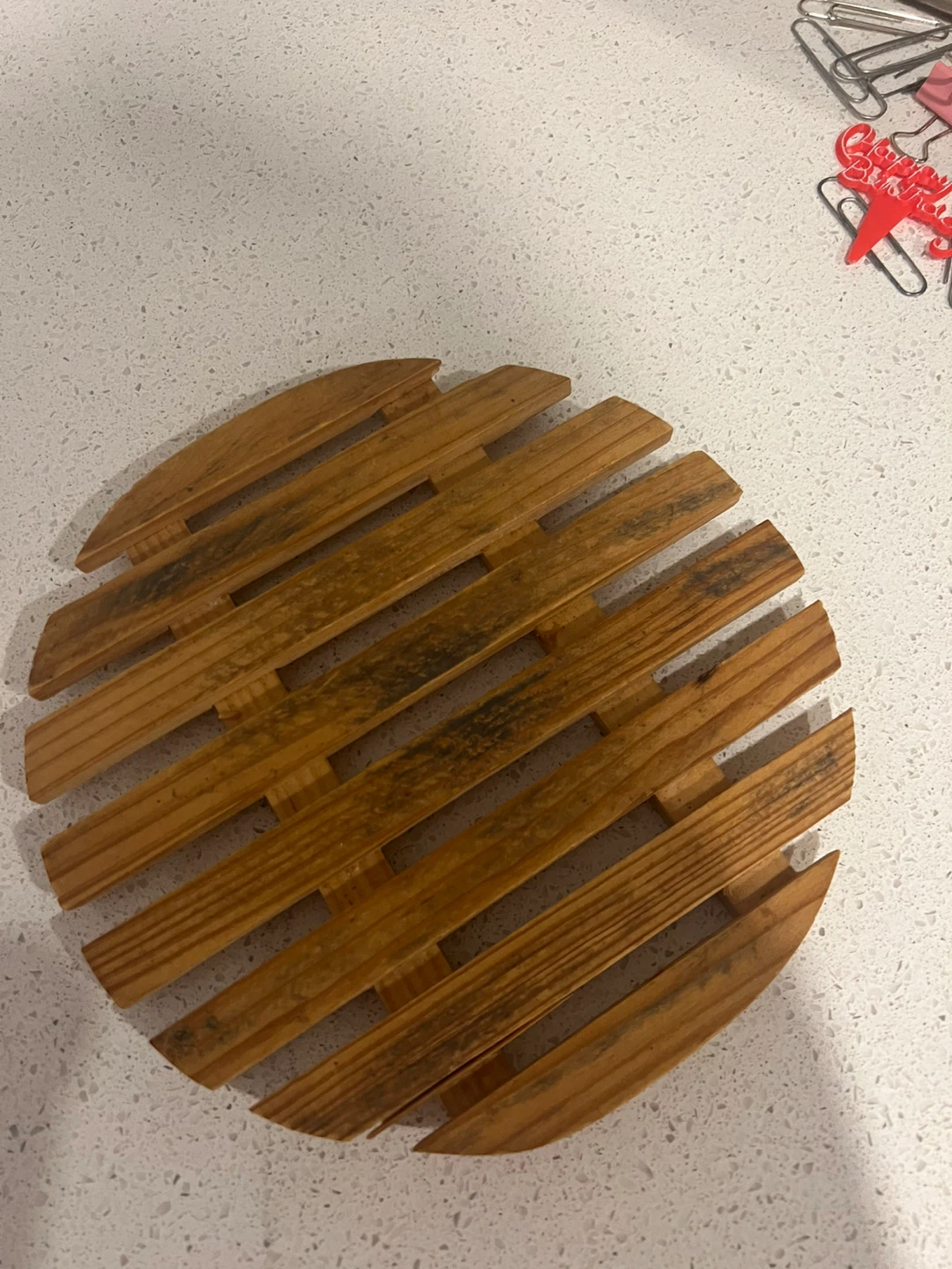 Wooden Pot Trivet