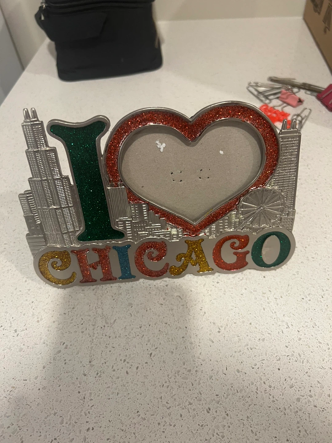 I Love Chicago Photo Frame - photo 2