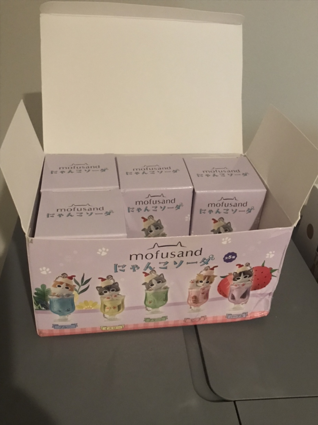 Mofusand Nyanko Soda Blind Box Figures