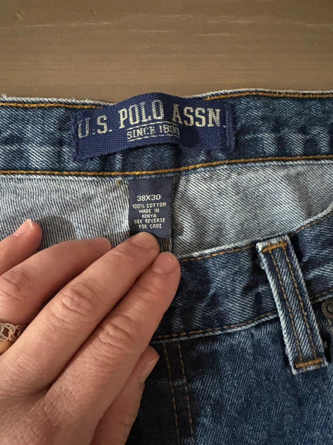 U.S. Polo Assn. Men's Jeans 38x30 - photo 2