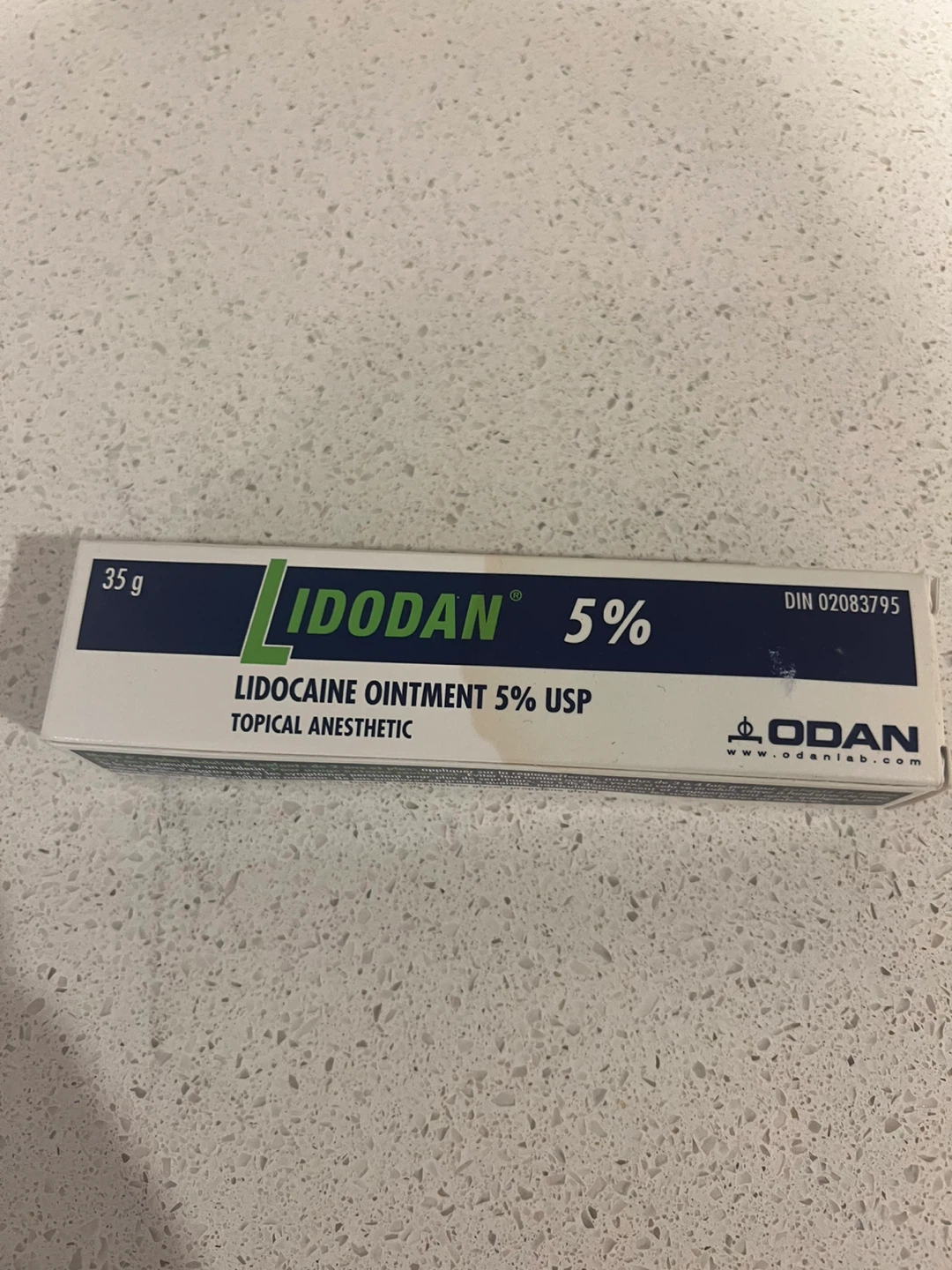 LIDODAN 5% Lidocaine Ointment Topical Anesthetic 35g