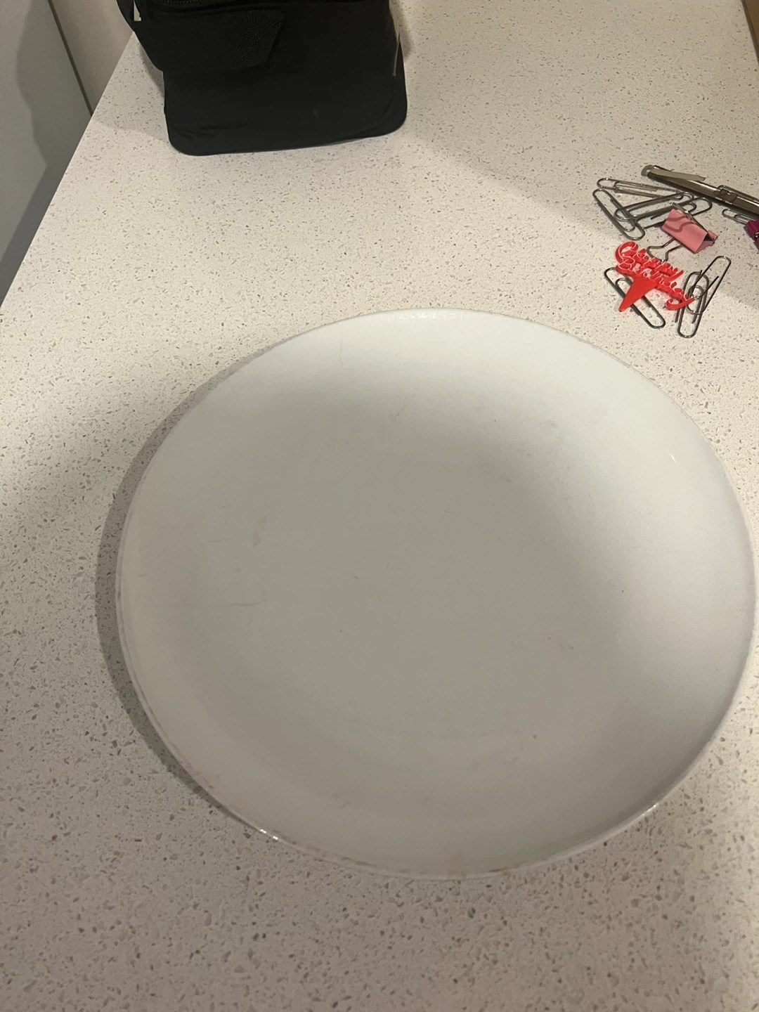 Set of 6 White Dinner Plates
