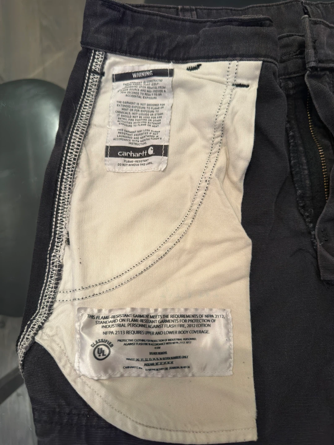 Carhartt FR Flame-Resistant Dungaree Fit Cargo Jeans - photo 5