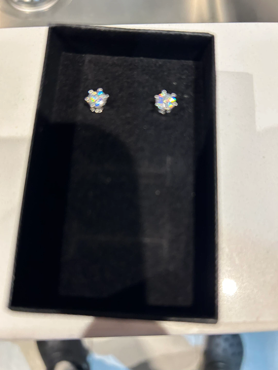 0.5 ct moissanite earrings with GRA Certification - photo 4