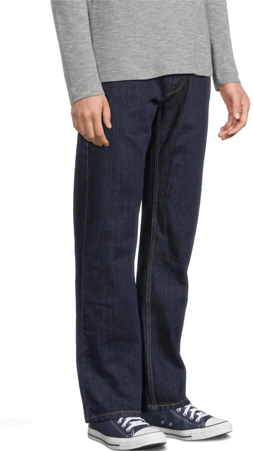 Levi's 505 Regular Rinse Men's Dark Wash Jeans