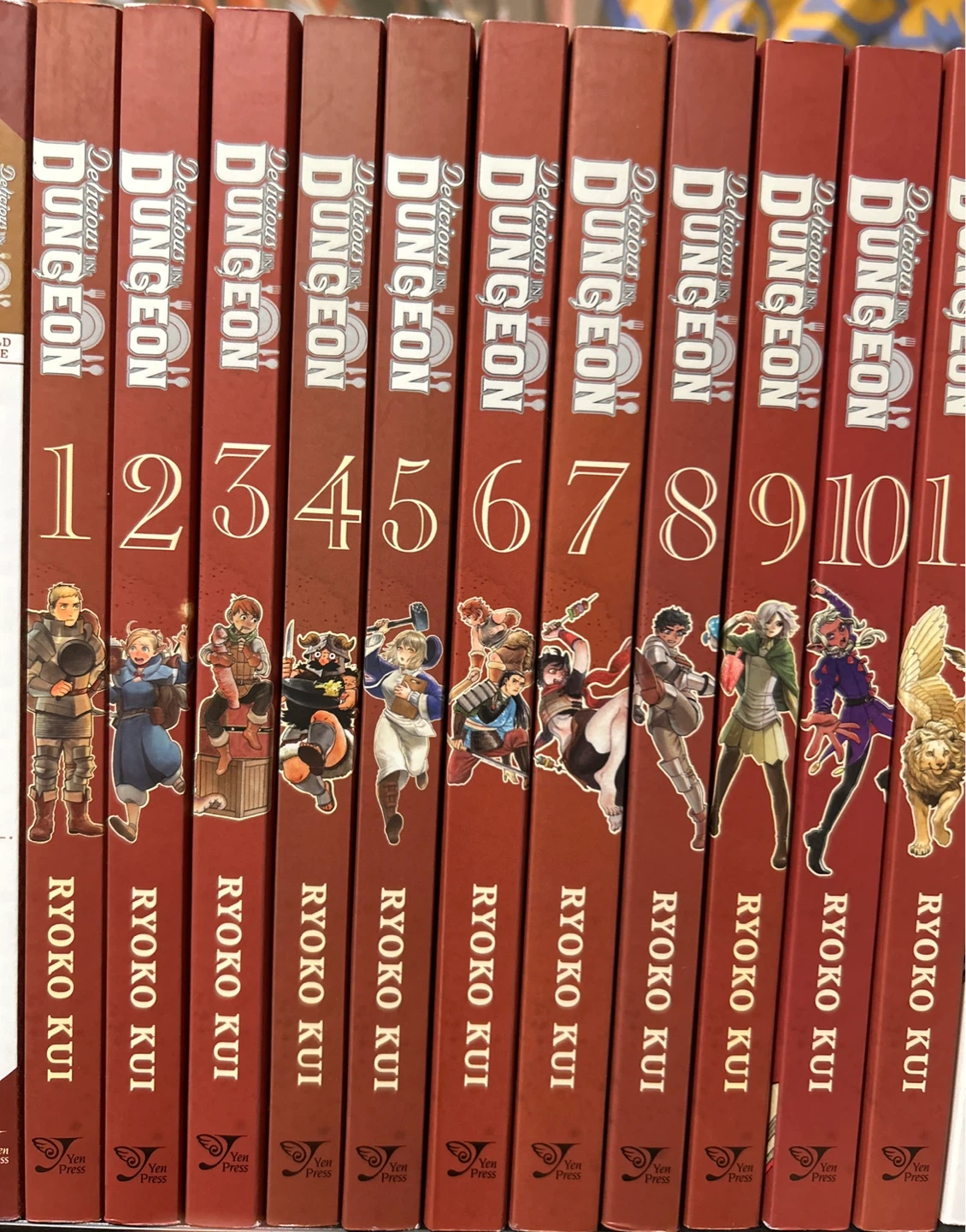Bulk Dungeon Meshi Manga (1-11) $19.50 retail