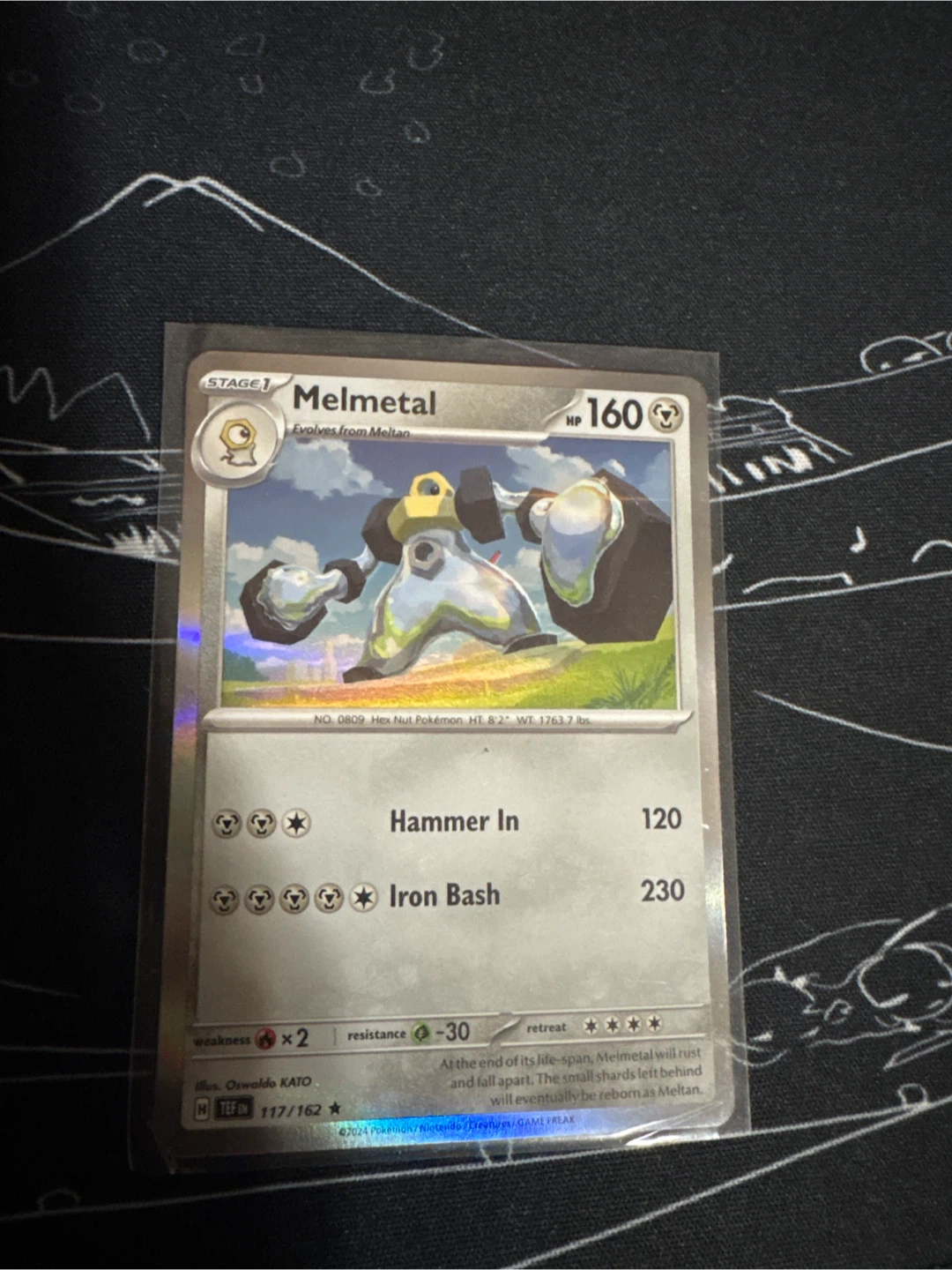 Meltan and melmetal Pokémon cards - photo 3