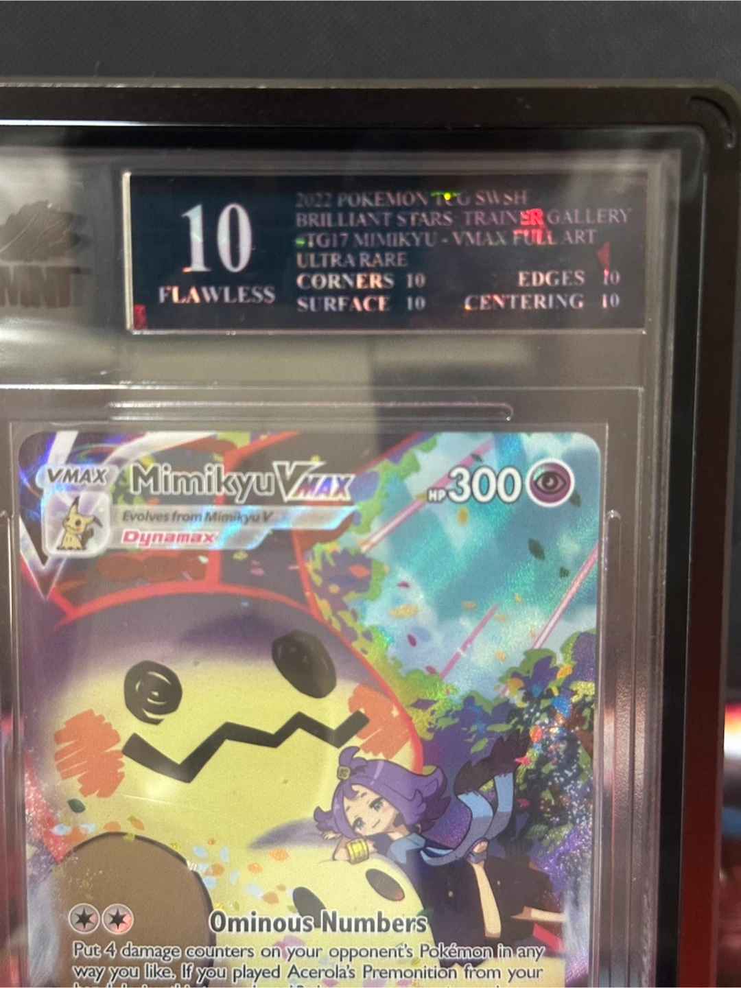 Pokemon TCG Mimikyu VMAX Full Art Card - photo 5