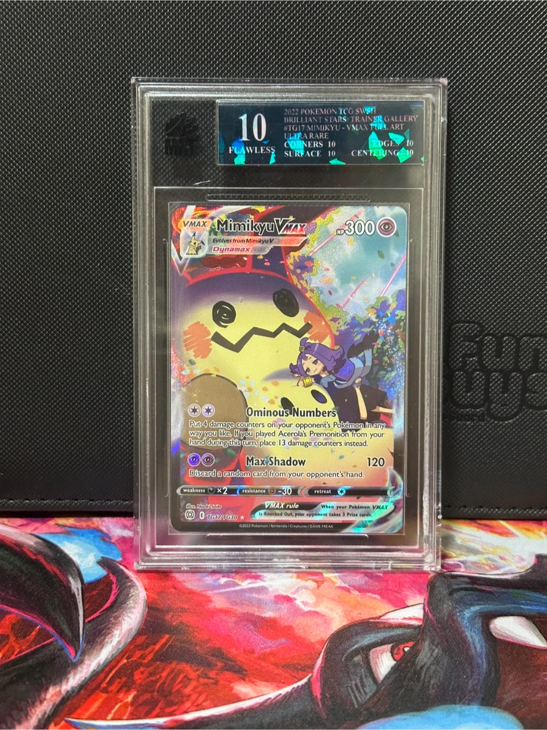 Pokemon TCG Mimikyu VMAX Full Art Card - photo 3
