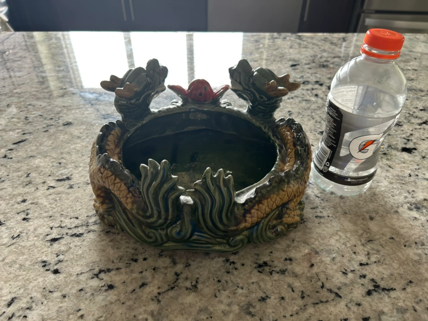 Vintage Dragon planter vase - photo 2