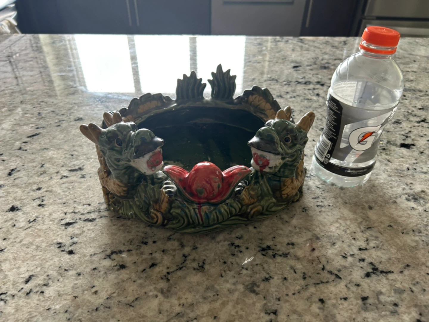 Vintage Dragon planter vase - photo 4
