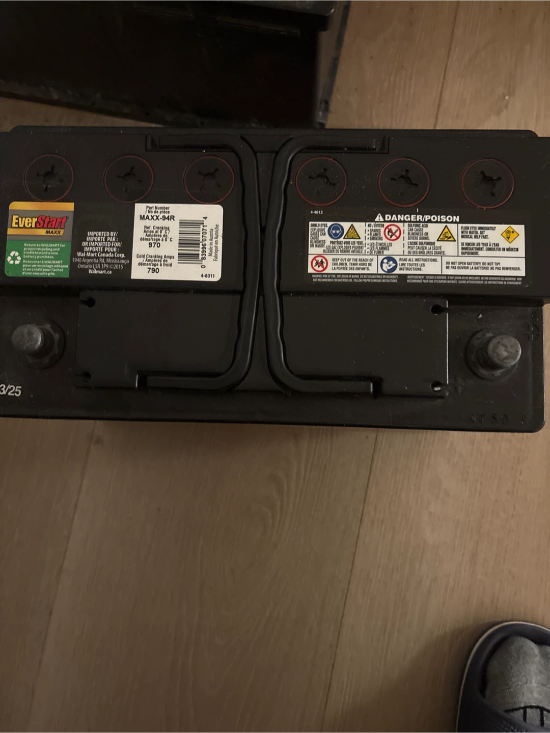 EverStart Maxx 94R Car Battery - photo 2