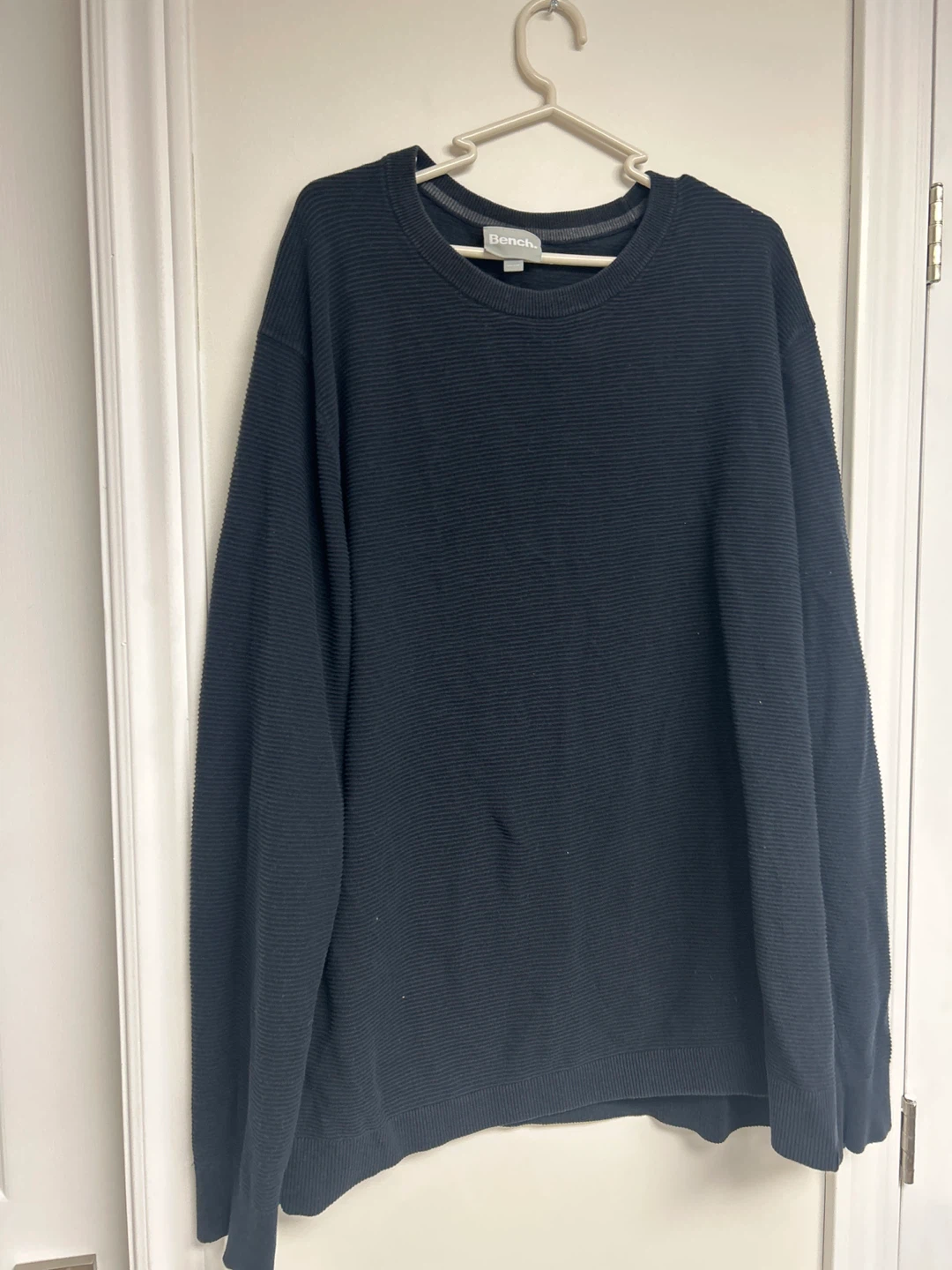 Bench Men's Crew Neck Sweater - Navy - photo 3