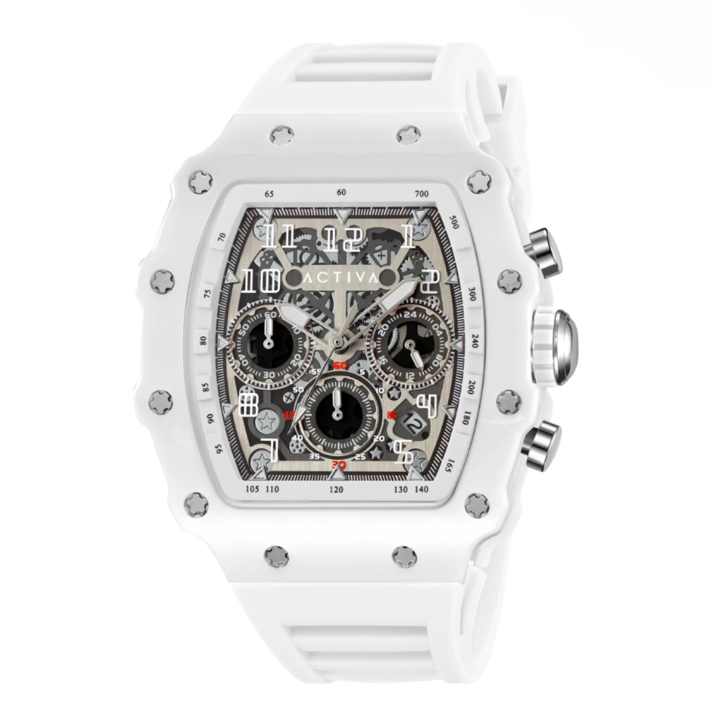 Activa X Invicta Men's Watch w/ Skeleton Dial - 44.3mm