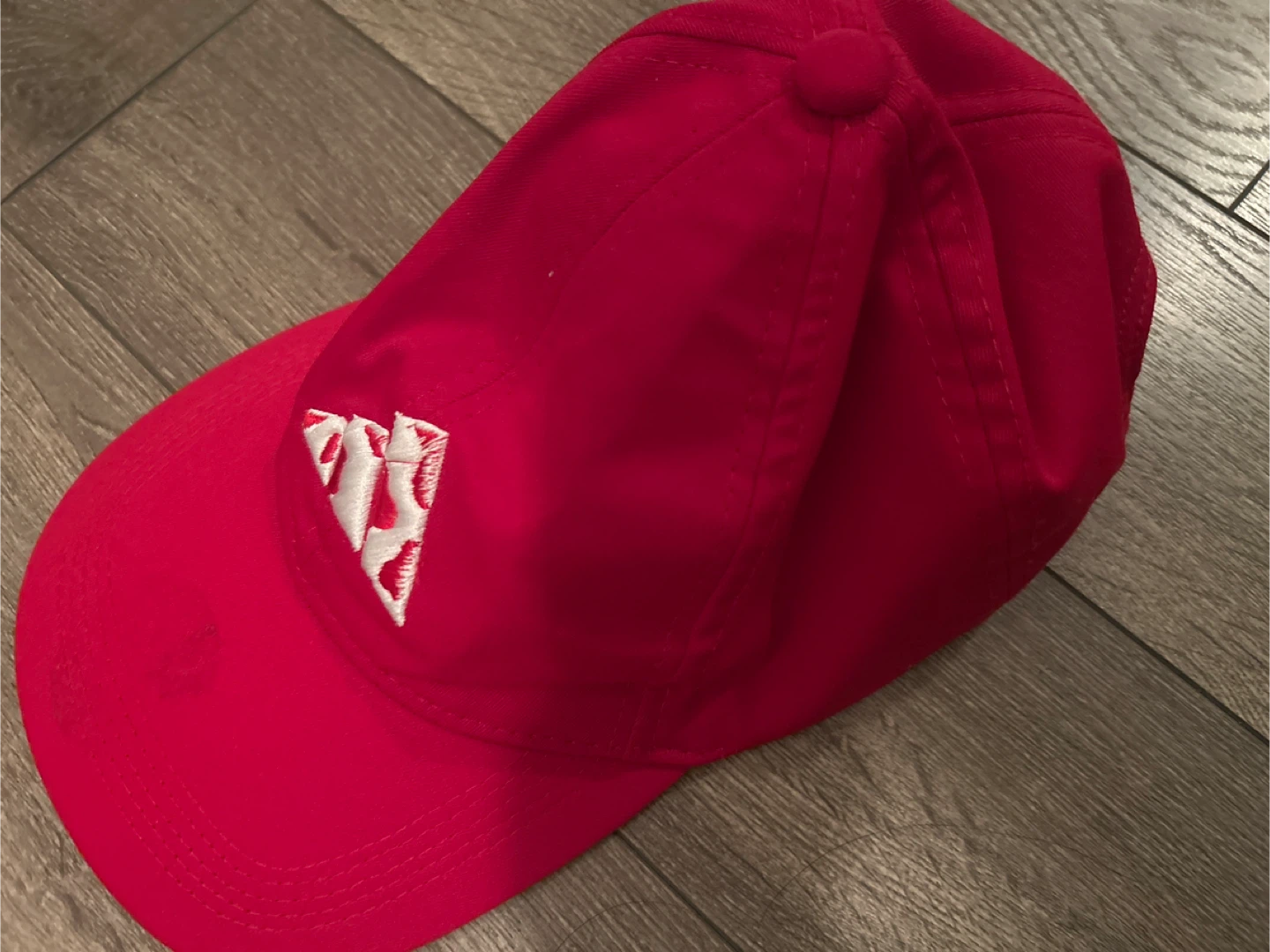 Red Adidas Baseball Cap - photo 2