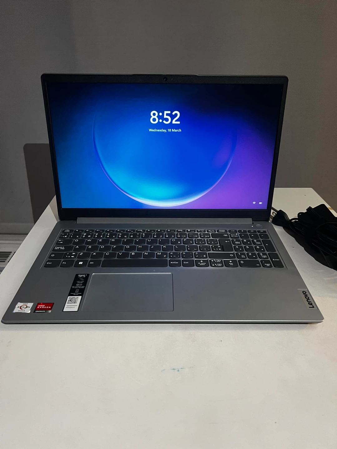 Lenovo IdeaPad 1 15.6" Laptop - Cloud Grey