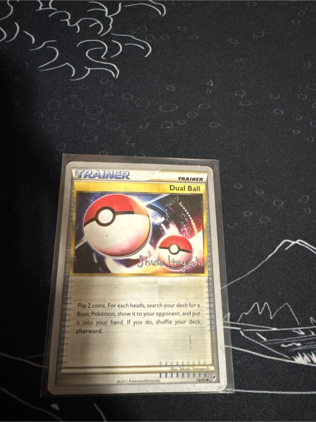 Pokemon World Championships 2012 Dual Ball Trainer Card
