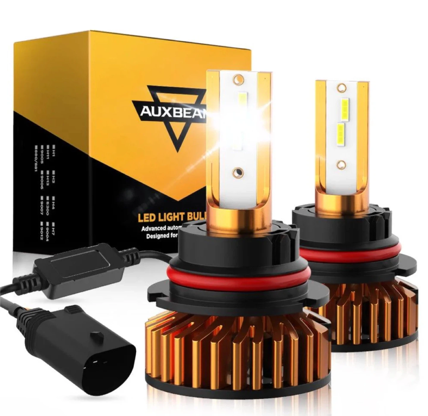 AUXBEAM 9004 LED Headlight Bulbs