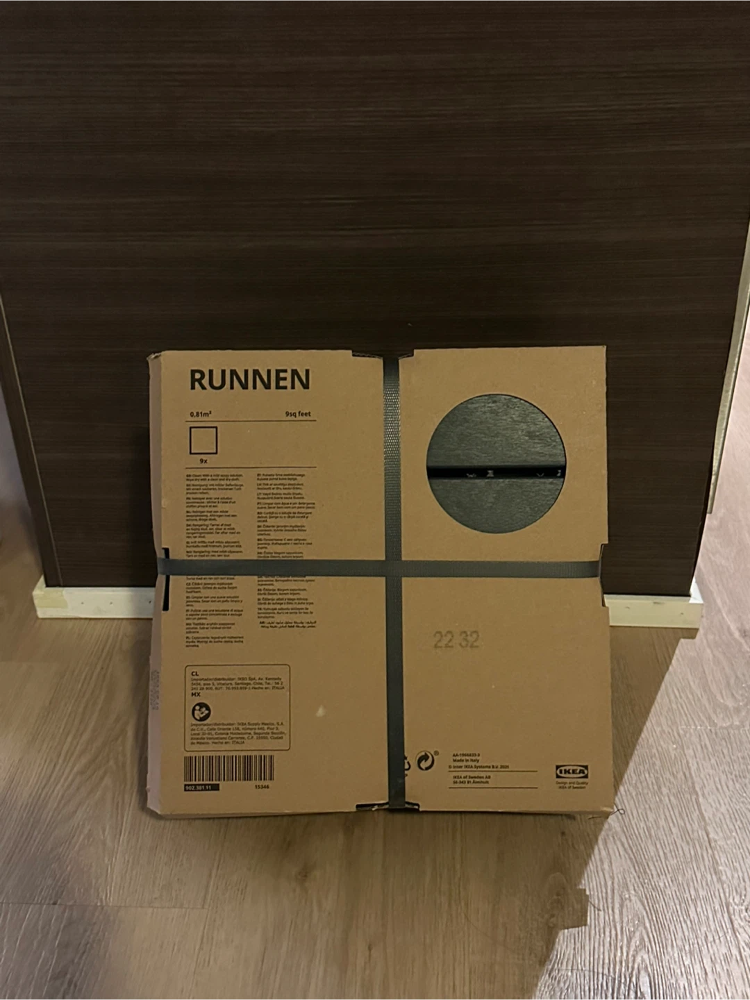 IKEA RUNNEN Decking Tiles - 2 set