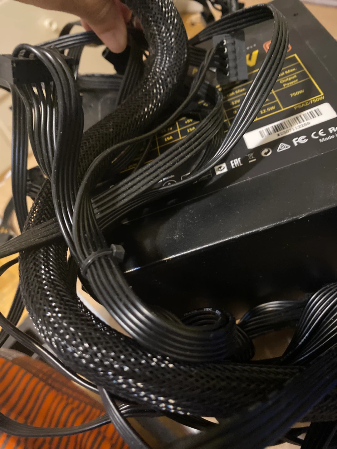 750W power supply unit (PSU) from AZZA - photo 4