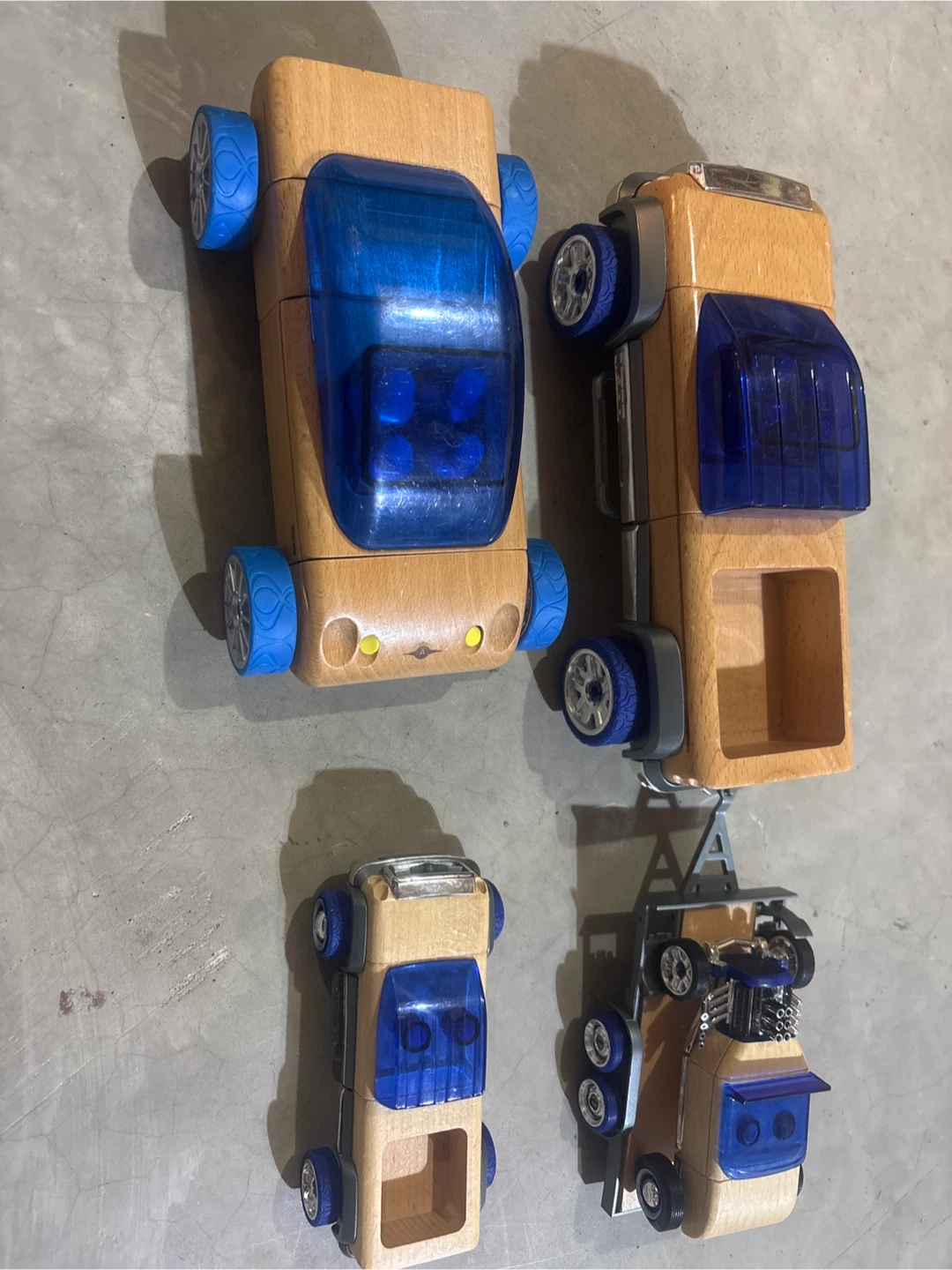 Wooden modular Toy Cars - photo 2