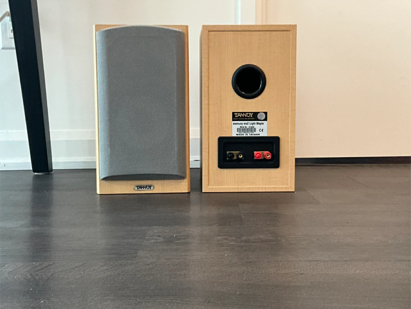 Tannoy Mercury m2 Speakers – Rare Light Maple