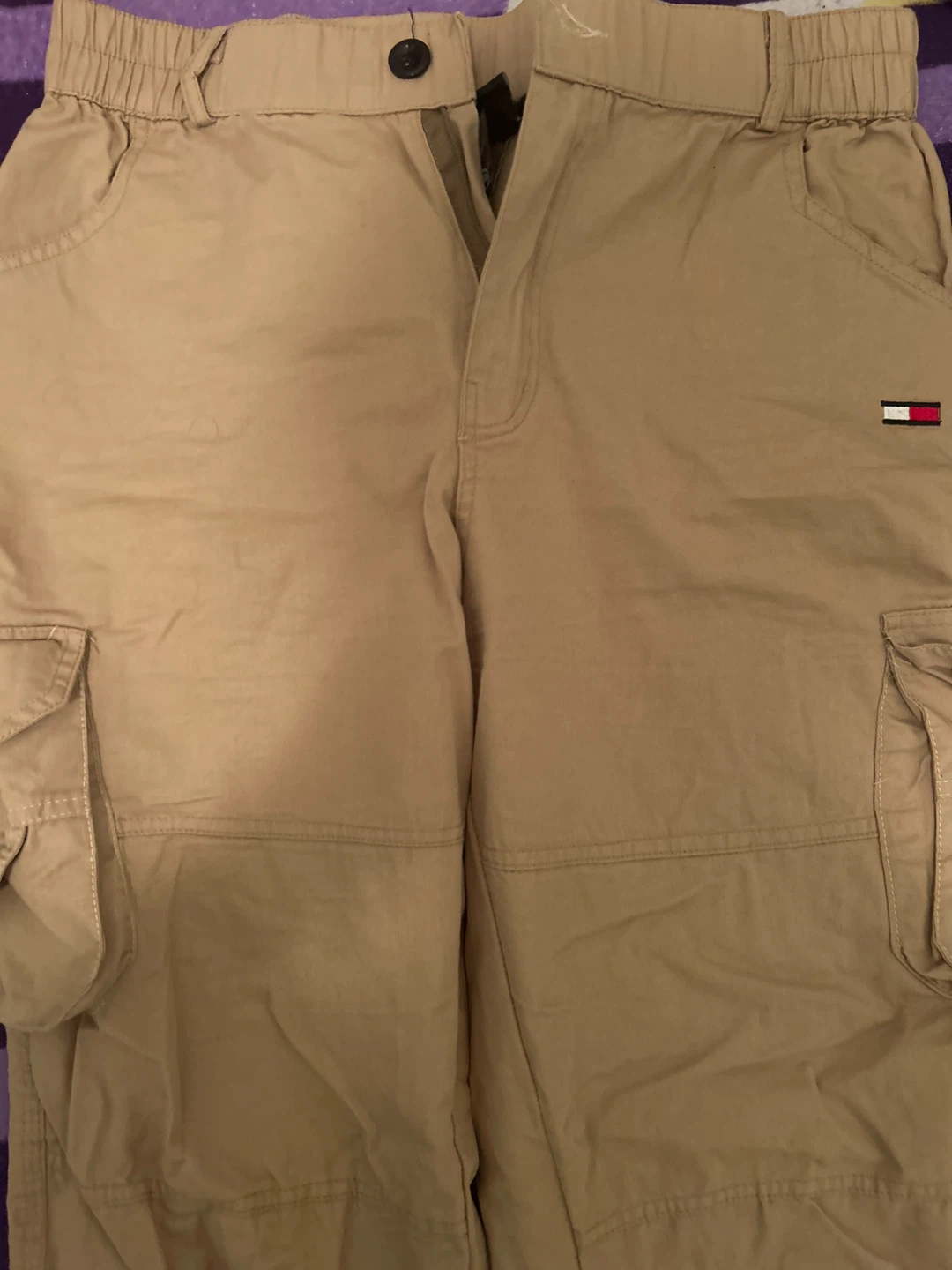 Tommy Hilfiger Cargo Shorts Tan Men's Size Medium